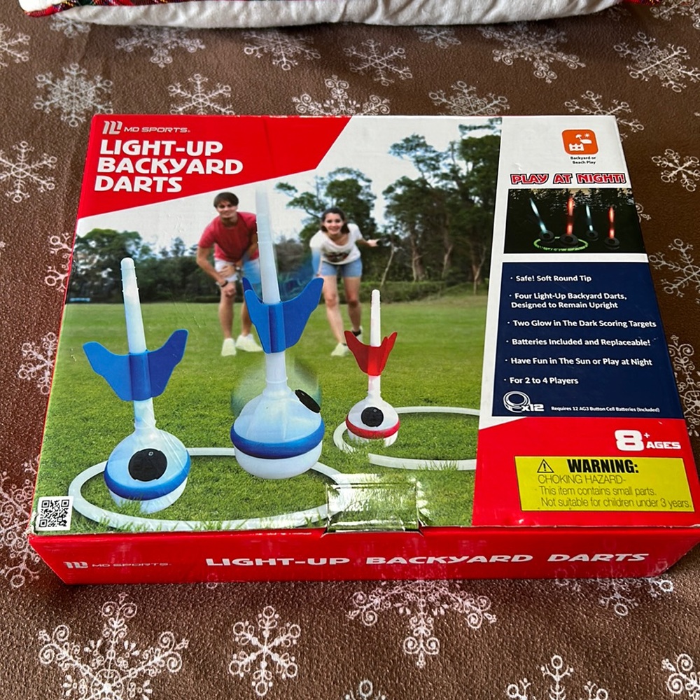 MD sports  light backyard darts nwb